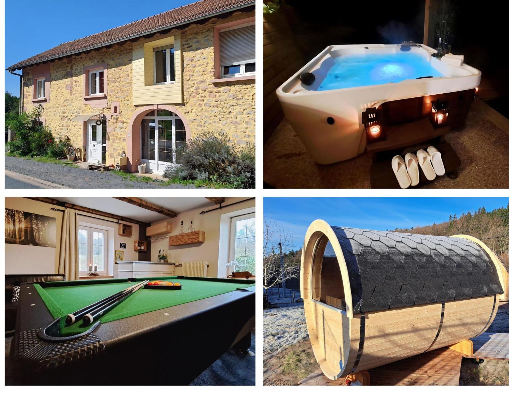 Gite Spa "La Foret Argentee" Proche Gerardmer Laveline-du-Houx Exterior photo